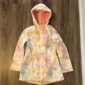 Rain jacket lined watercolor vibes